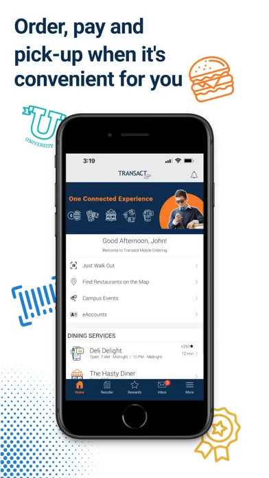 Transact Mobile Ordering screenshot 1