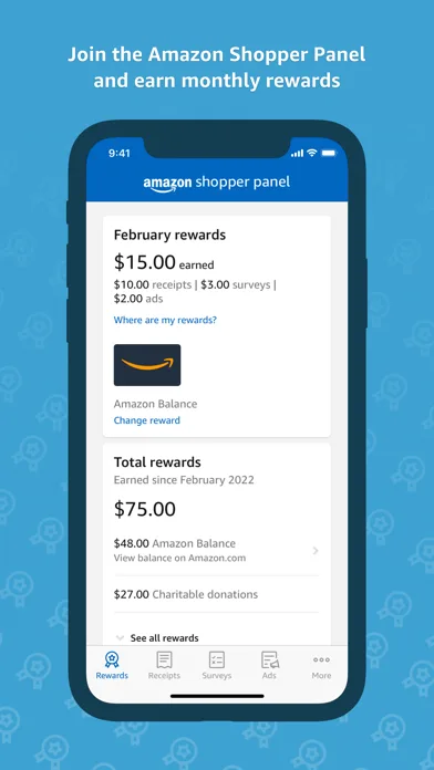 Amazon Shopper Panel screenshot 1