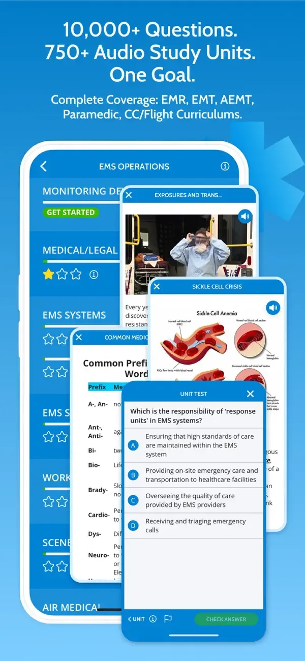 MedicTests 2026 EMS Education screenshot 2