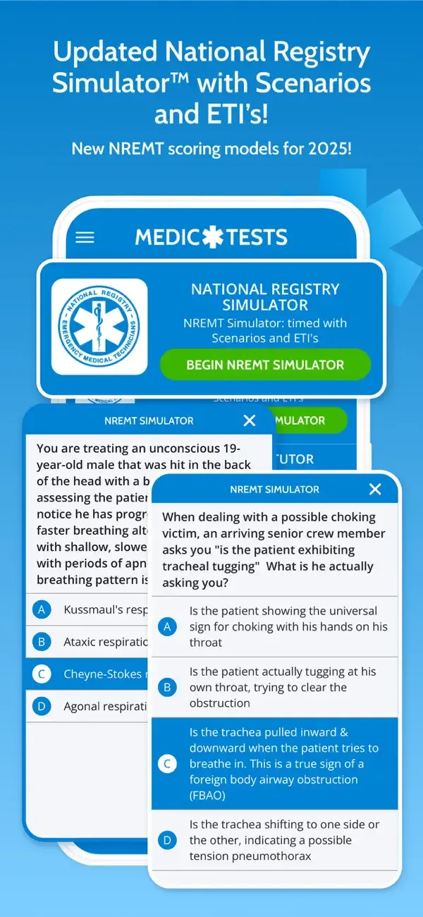 MedicTests 2026 EMS Education screenshot 3