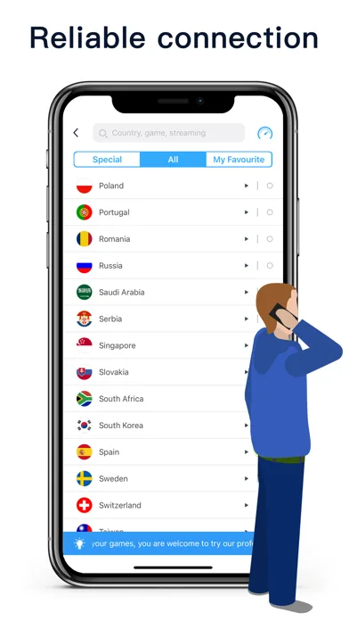 Speedy Quark VPN - VPN Proxy screenshot 4