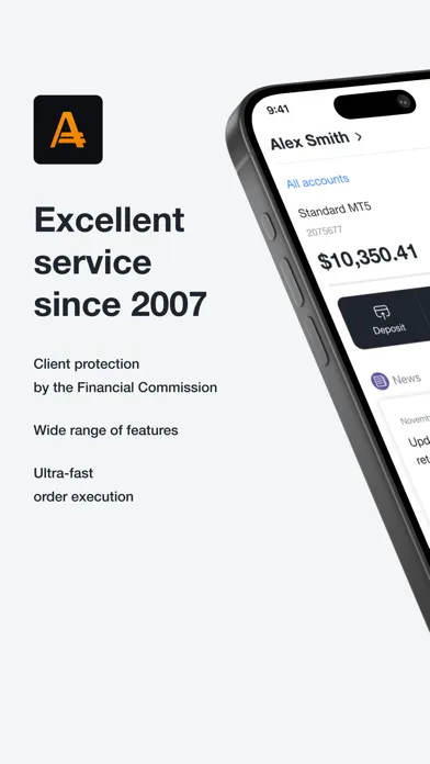 AMarkets: Finance & Trading screenshot 1