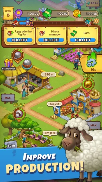 Idle Farmer: Farm Tycoon Games screenshot 3