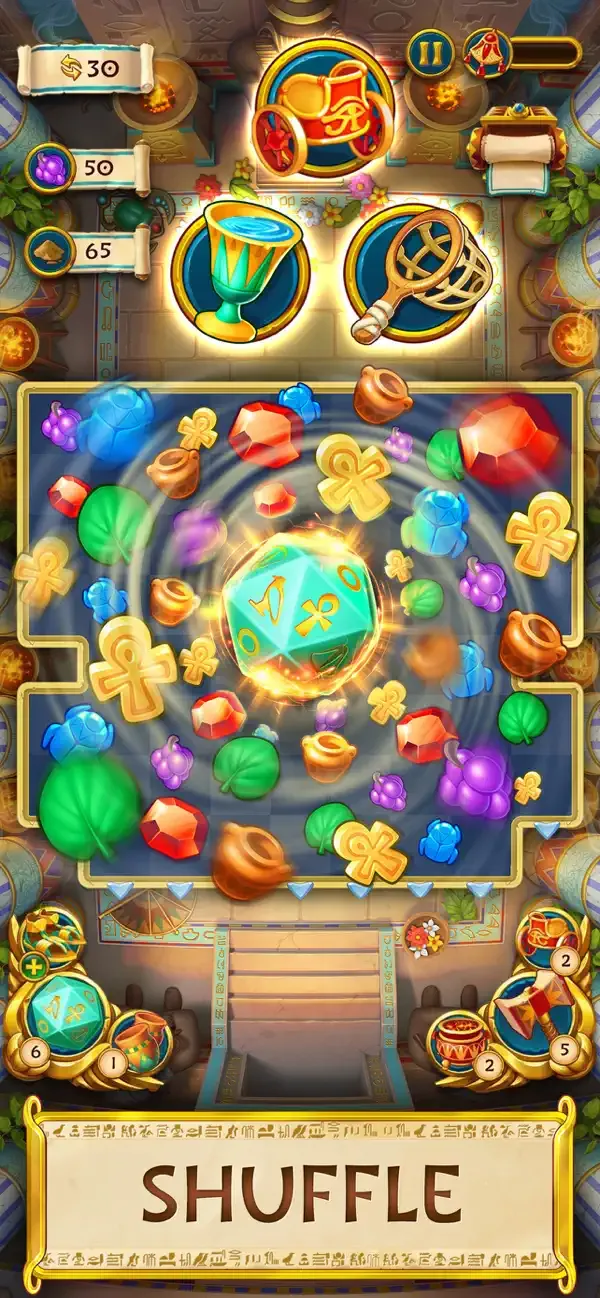 Jewels of Egypt・Match 3 Puzzle screenshot 3