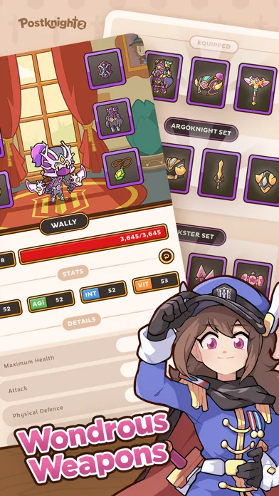 Postknight 2 screenshot 2