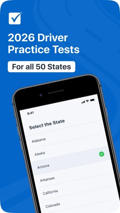 DMV WRITTEN TEST screenshot 1