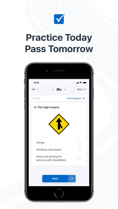 DMV WRITTEN TEST screenshot 3