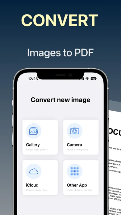 Image Converter: photos to PDF screenshot 1