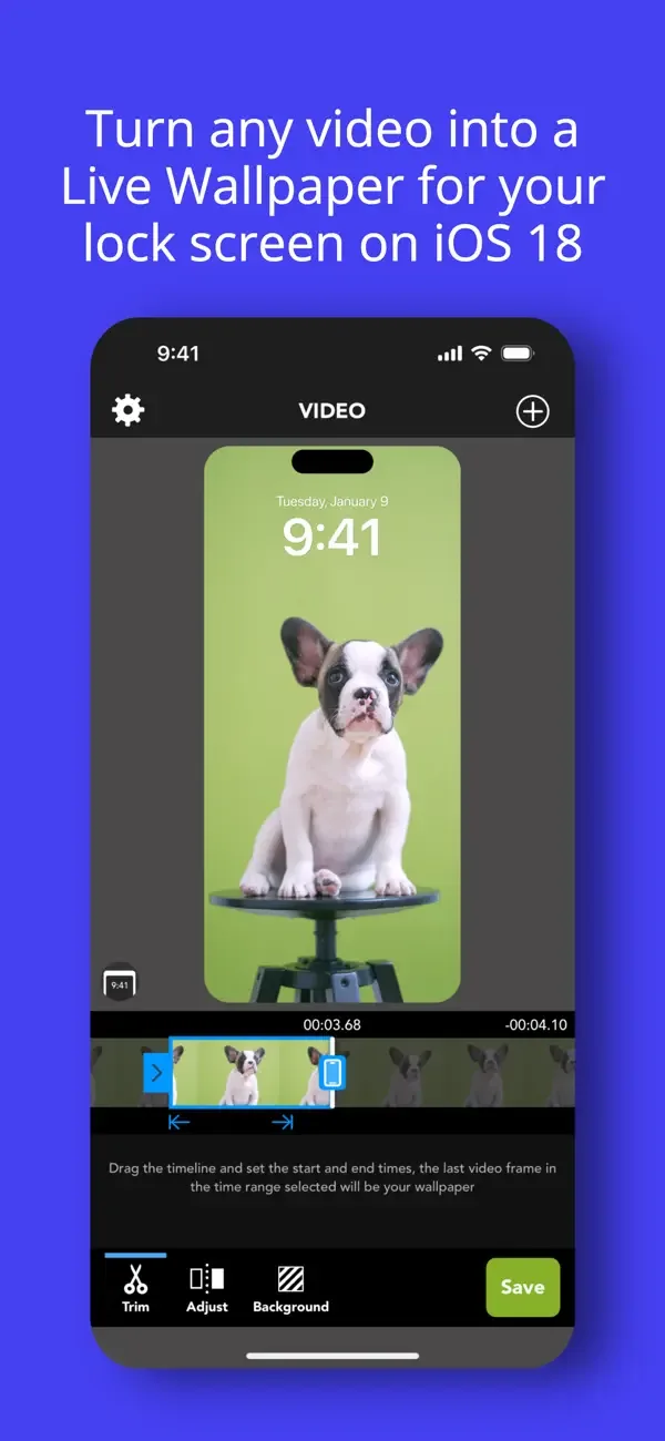 Video Wallpaper · Lock Screen screenshot 1