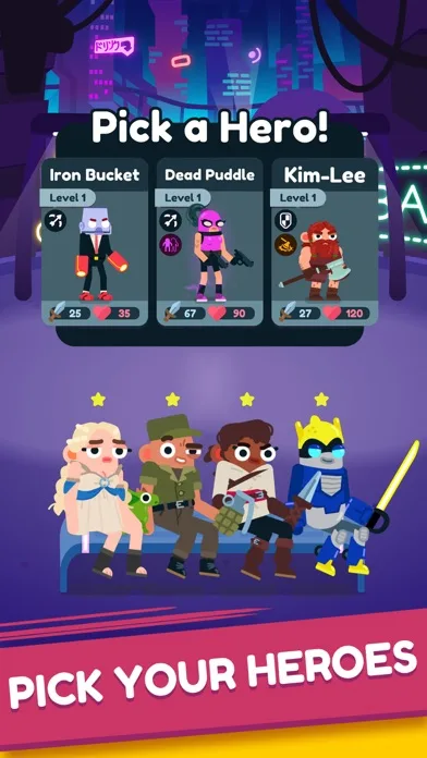 Heroes Battle:Auto-Battler RPG screenshot 1
