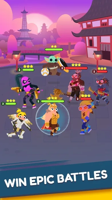 Heroes Battle:Auto-Battler RPG screenshot 4