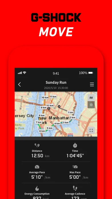 G-SHOCK MOVE screenshot 1