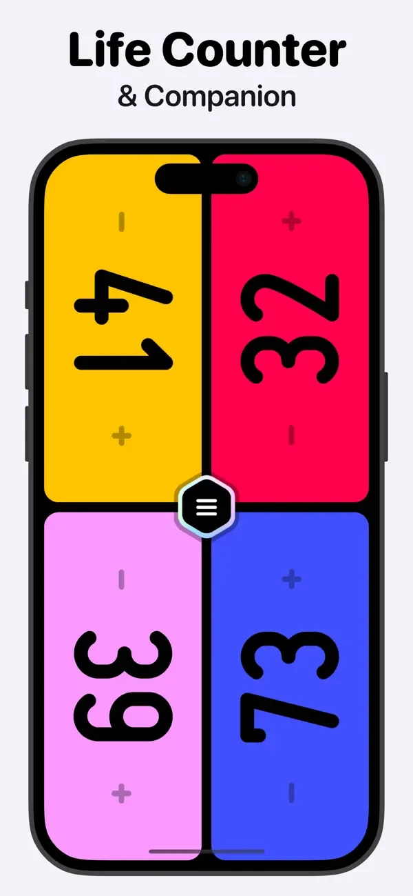 MTG Life Counter App: Lotus screenshot 1