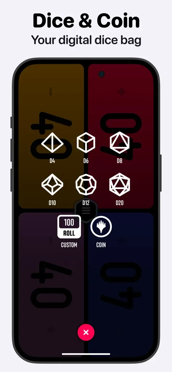 MTG Life Counter App: Lotus screenshot 4