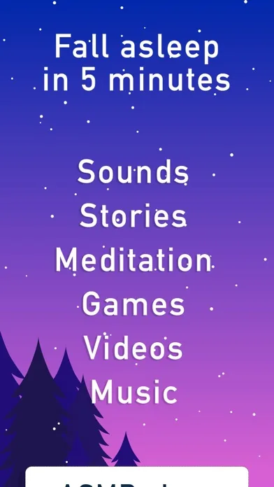 Sleep Sounds - ASMR Bedtime screenshot 1
