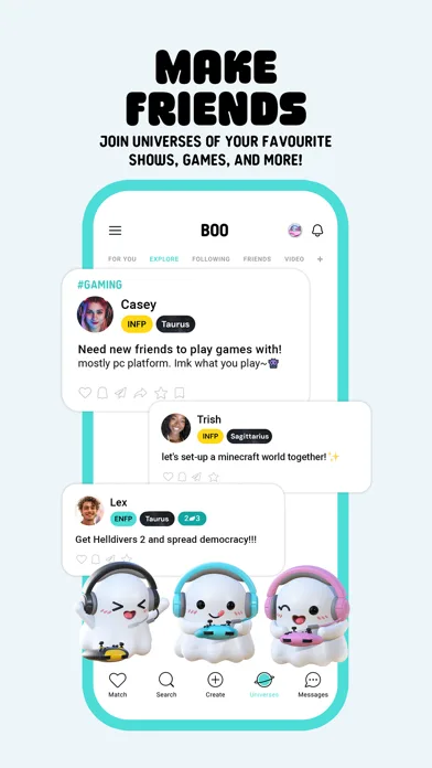 Boo — Dating. Friends. Chat. screenshot 4