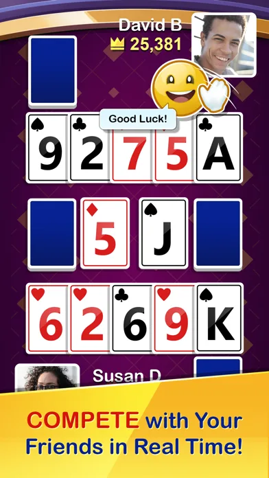 SPEED - Heads Up Solitaire screenshot 2