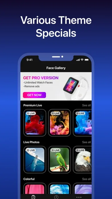 Watch Faces Gallery Wallpapers screenshot 5