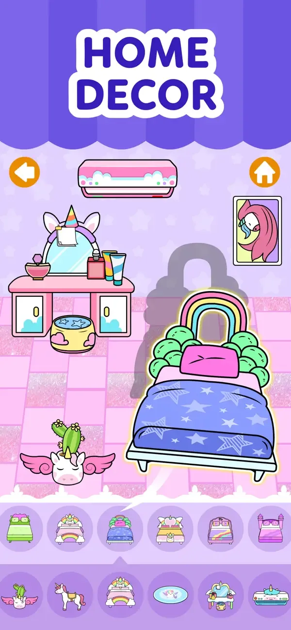 My Unicorn Coloring Club Games screenshot 4