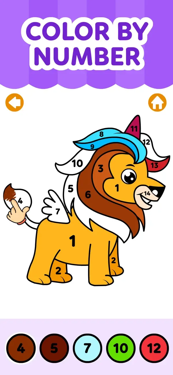My Unicorn Coloring Club Games screenshot 5