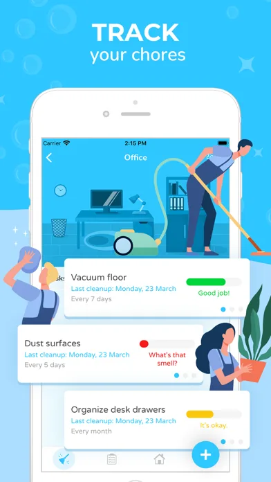 Sweepy: Home Cleaning Schedule screenshot 1