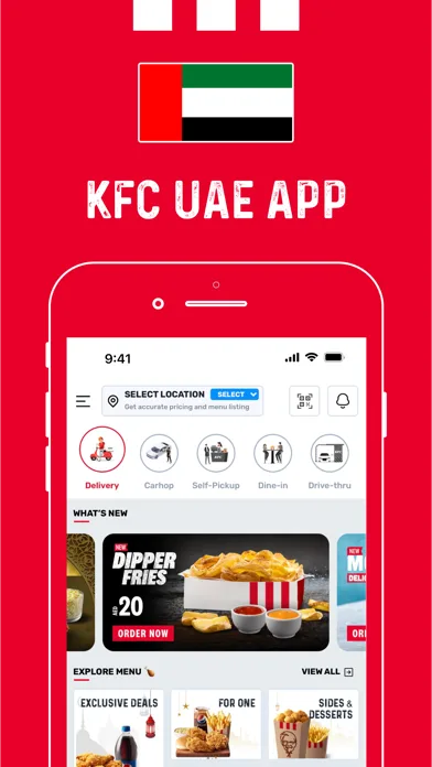 KFC UAE - Order Food Online screenshot 1