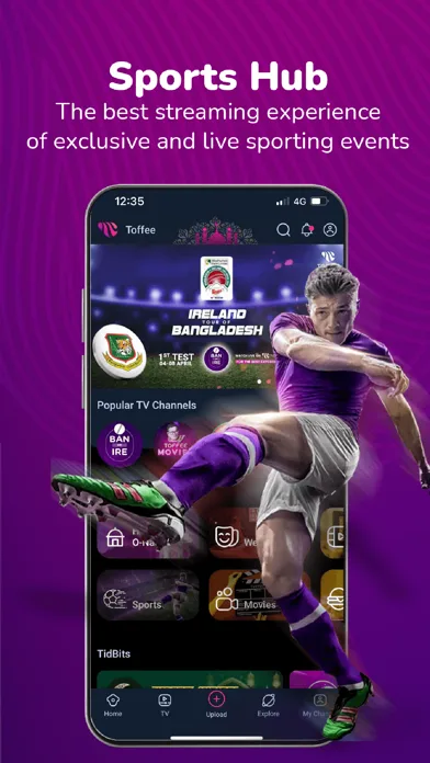 Toffee - TV, Sports & Movies screenshot 2