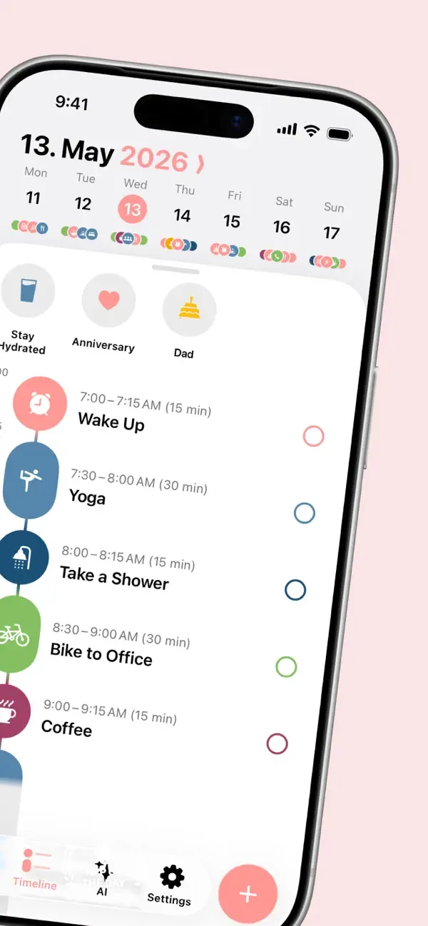 Structured: Daily Planner Todo screenshot 2