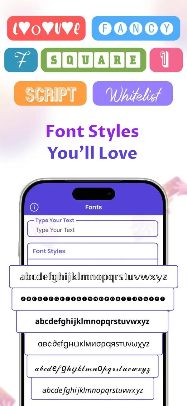 Cool Fonts Keyboard Themes screenshot 3