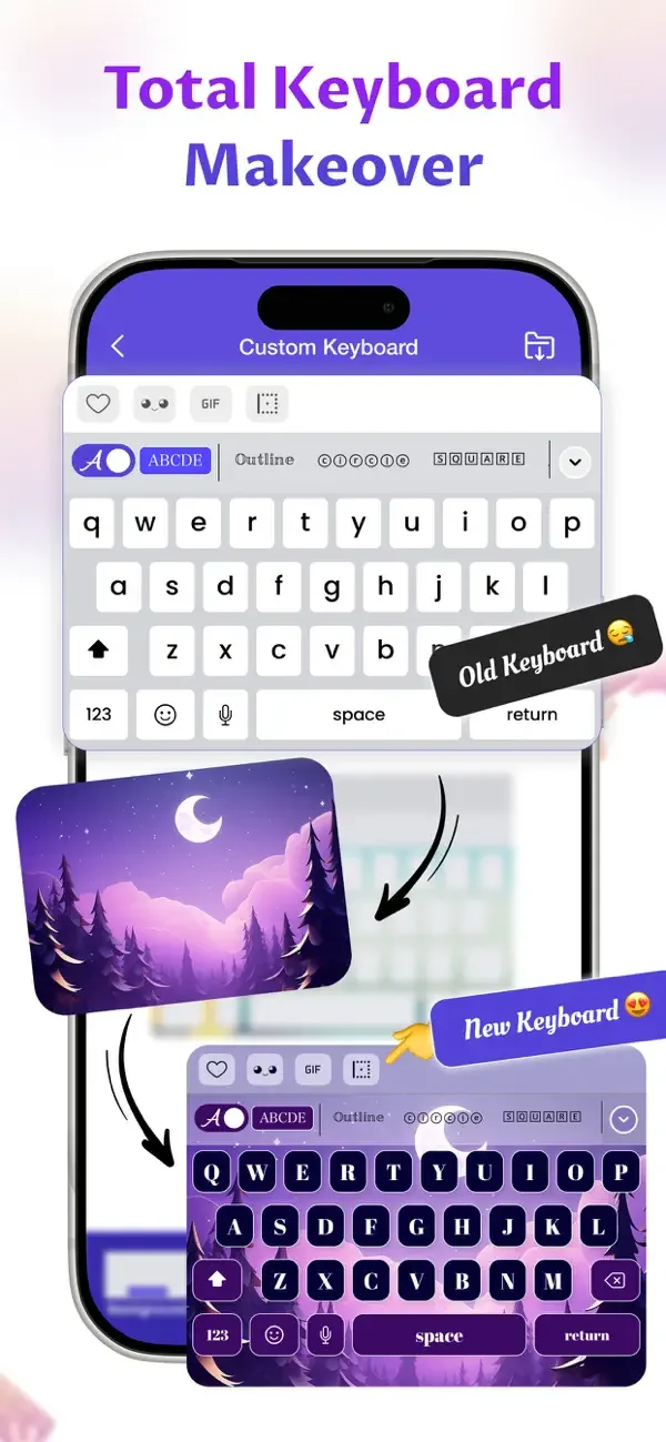 Cool Fonts Keyboard Themes screenshot 4