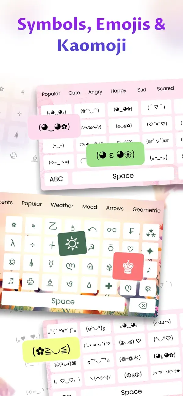 Cool Fonts Keyboard Themes screenshot 5