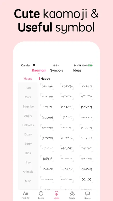 Fonts for iPhones screenshot 3