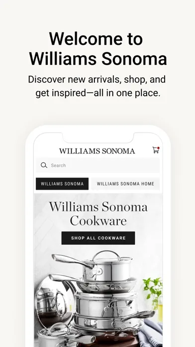 Williams Sonoma screenshot 1