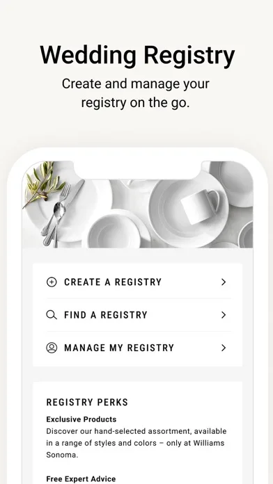 Williams Sonoma screenshot 2