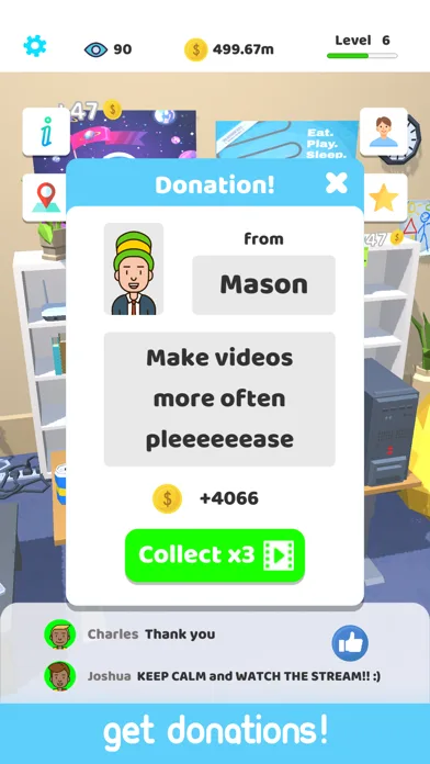 Idle Streamer! screenshot 4
