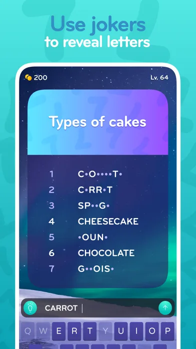 Top 7 - family word game screenshot 3