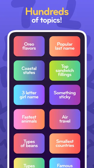 Top 7 - family word game screenshot 4