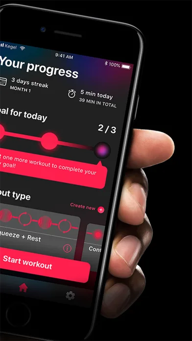 Kegel Trainer Exercises screenshot 2