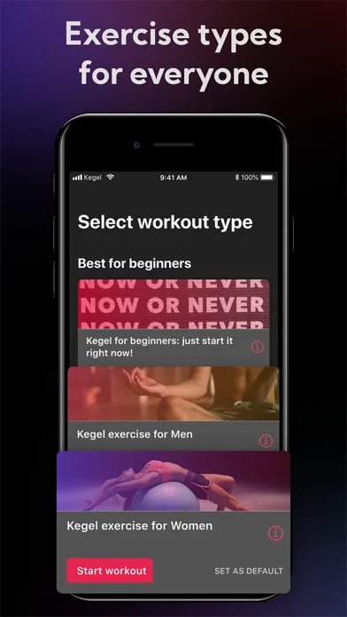 Kegel Trainer Exercises screenshot 5