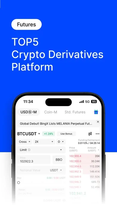 BingX: Buy Crypto & Stocks screenshot 3