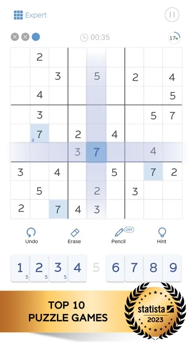 Sudoku: Classic Brain Puzzle screenshot 1
