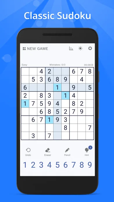 Sudoku Master - Brain Games screenshot 1