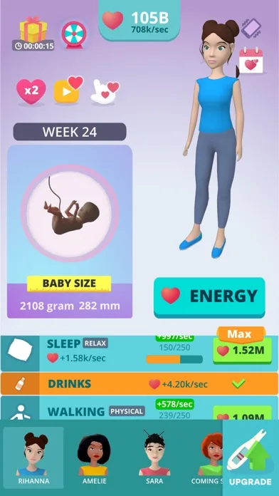 Baby & Mom Idle Life Simulator screenshot 1