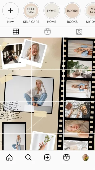 Grid post & Photo layout maker screenshot 2