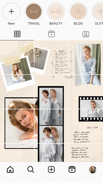 Grid post & Photo layout maker screenshot 3