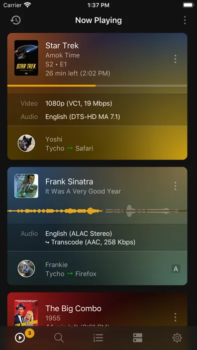 Plex Dash screenshot 1