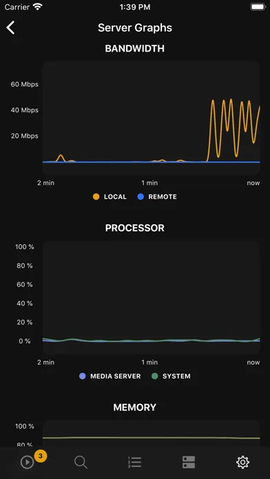 Plex Dash screenshot 2