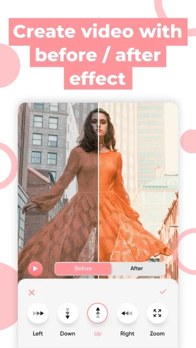 Before and after compare photo screenshot 1