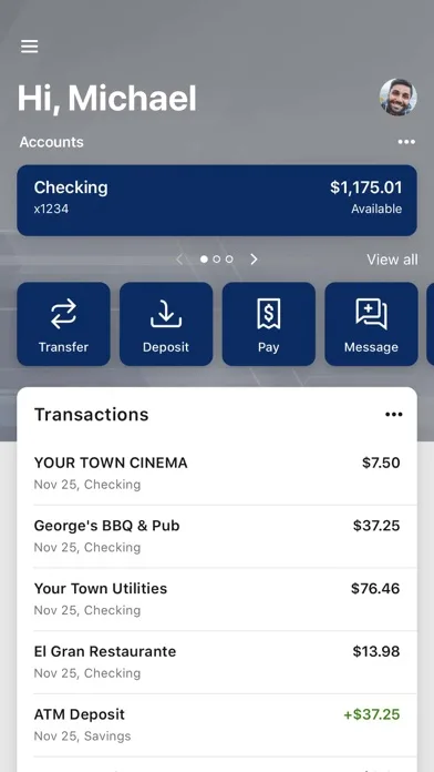 American Heritage Bank screenshot 2