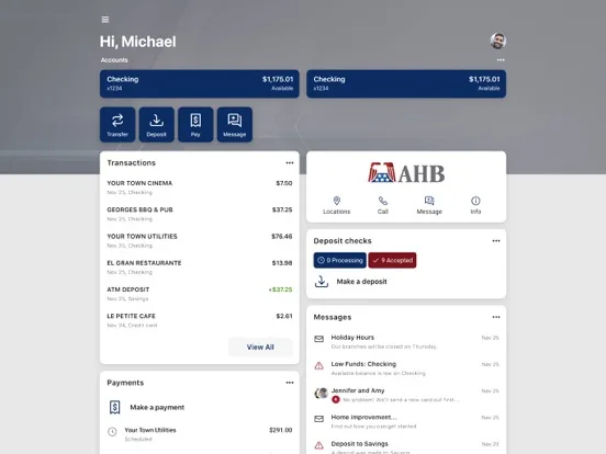 American Heritage Bank screenshot 5
